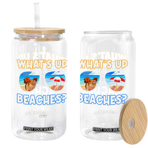 Bahamas Swimming Pigs Glass Can Pig Swim Caribbean Beach Summer Vacation TS10 Print Your Wear