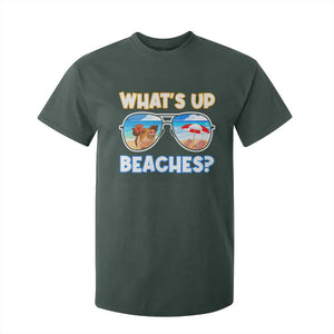 Bahamas Swimming Pigs T Shirt For Kid Pig Swim Caribbean Beach Summer Vacation TS10 Dark Forest Green Print Your Wear