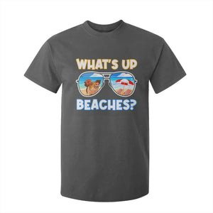Bahamas Swimming Pigs T Shirt For Kid Pig Swim Caribbean Beach Summer Vacation TS10 Dark Heather Print Your Wear