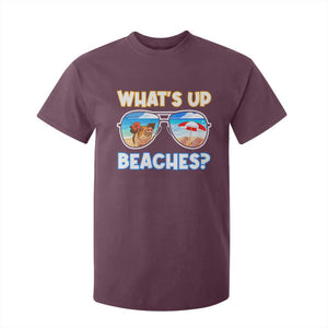 Bahamas Swimming Pigs T Shirt For Kid Pig Swim Caribbean Beach Summer Vacation TS10 Maroon Print Your Wear