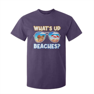 Bahamas Swimming Pigs T Shirt For Kid Pig Swim Caribbean Beach Summer Vacation TS10 Purple Print Your Wear