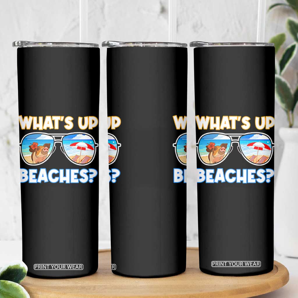 Bahamas Swimming Pigs Skinny Tumbler Pig Swim Caribbean Beach Summer Vacation TS10 Print Your Wear