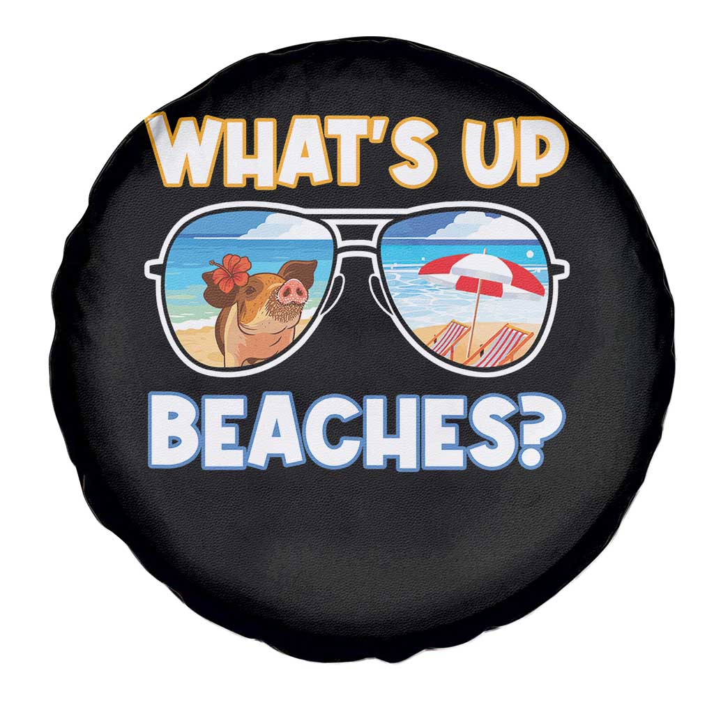 Bahamas Swimming Pigs Spare Tire Cover Pig Swim Caribbean Beach Summer Vacation TS10 Print Your Wear