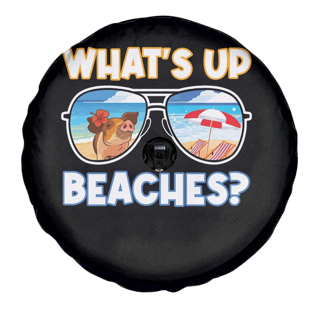 Bahamas Swimming Pigs Spare Tire Cover Pig Swim Caribbean Beach Summer Vacation TS10 Print Your Wear
