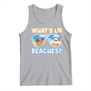Bahamas Swimming Pigs Tank Top Pig Swim Caribbean Beach Summer Vacation TS10 Athletic Heather Print Your Wear