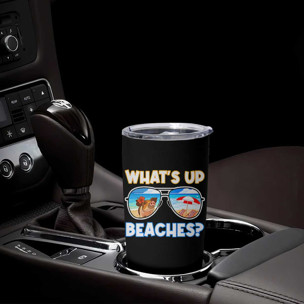 Bahamas Swimming Pigs Tumbler Cup Pig Swim Caribbean Beach Summer Vacation TS10 Print Your Wear