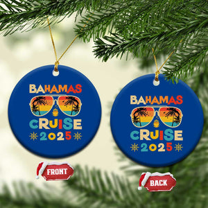 Bahamas Cruise Ceramic Ornament Cruisin Together Matching Family Cruise 2025 TS10 1pc Blue Print Your Wear