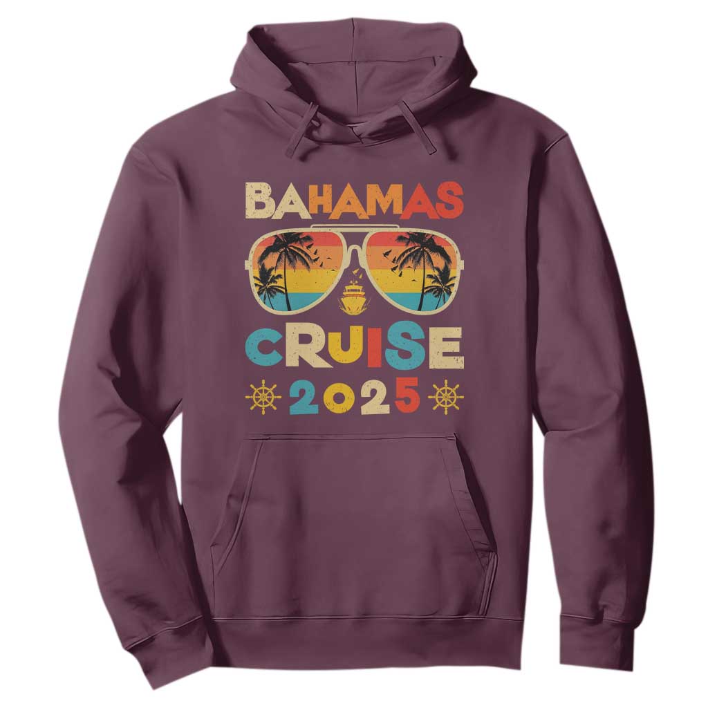 Bahamas Cruise Hoodie Cruisin Together Matching Family Cruise 2025 TS10 Maroon Print Your Wear