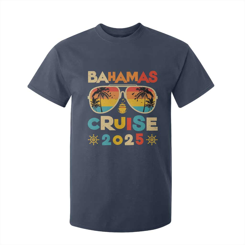 Bahamas Cruise T Shirt For Kid Cruisin Together Matching Family Cruise 2025 TS10 Navy Print Your Wear