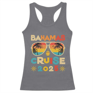 Bahamas Cruise Racerback Tank Top Cruisin Together Matching Family Cruise 2025 TS10 Charcoal Print Your Wear