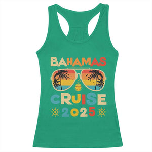 Bahamas Cruise Racerback Tank Top Cruisin Together Matching Family Cruise 2025 TS10 Irish Green Print Your Wear
