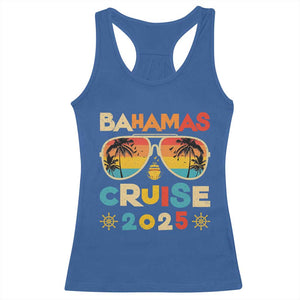 Bahamas Cruise Racerback Tank Top Cruisin Together Matching Family Cruise 2025 TS10 Royal Blue Print Your Wear