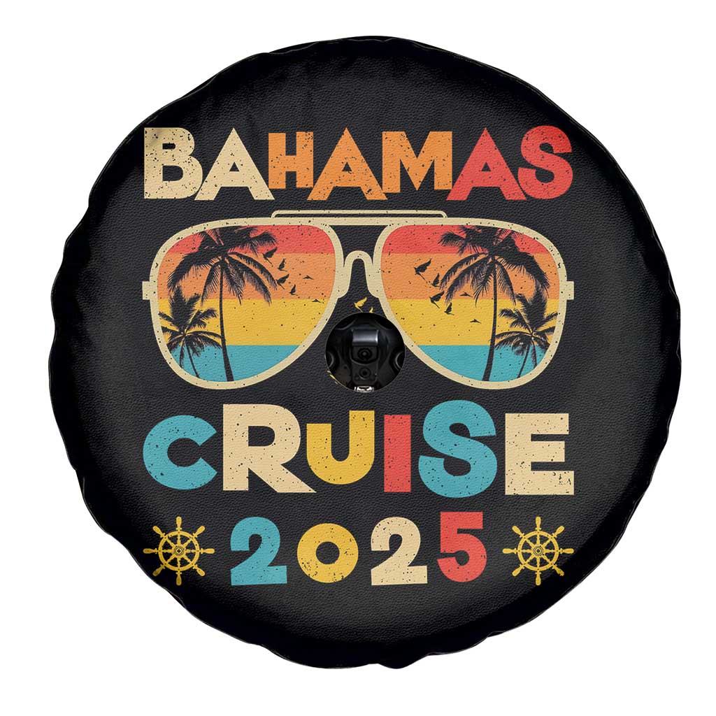 Bahamas Cruise Spare Tire Cover Cruisin Together Matching Family Cruise 2025 TS10 Print Your Wear