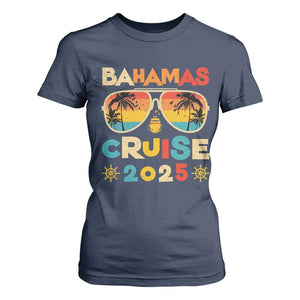 Bahamas Cruise T Shirt For Women Cruisin Together Matching Family Cruise 2025 TS10 Navy Print Your Wear