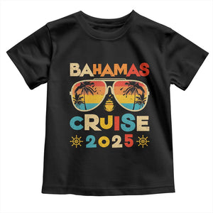 Bahamas Cruise Toddler T Shirt Cruisin Together Matching Family Cruise 2025 TS10 Black Print Your Wear