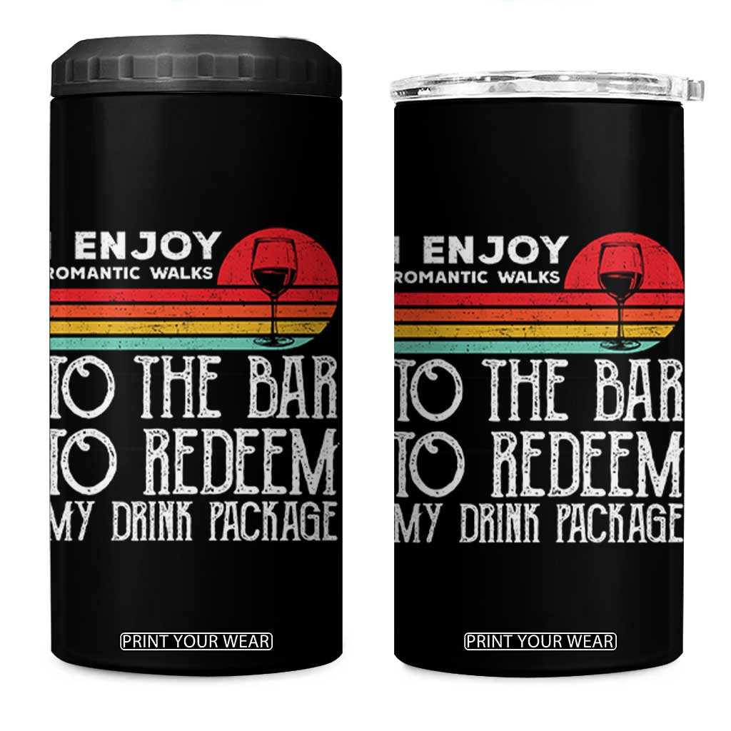 Funny Drinking Cruise 4 in 1 Can Cooler Tumbler Funny Drink Package Summer Gift TS10 One Size: 16 oz Black Print Your Wear