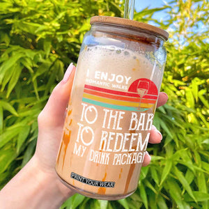 Funny Drinking Cruise Glass Can Funny Drink Package Summer Gift TS10 Black Print Your Wear