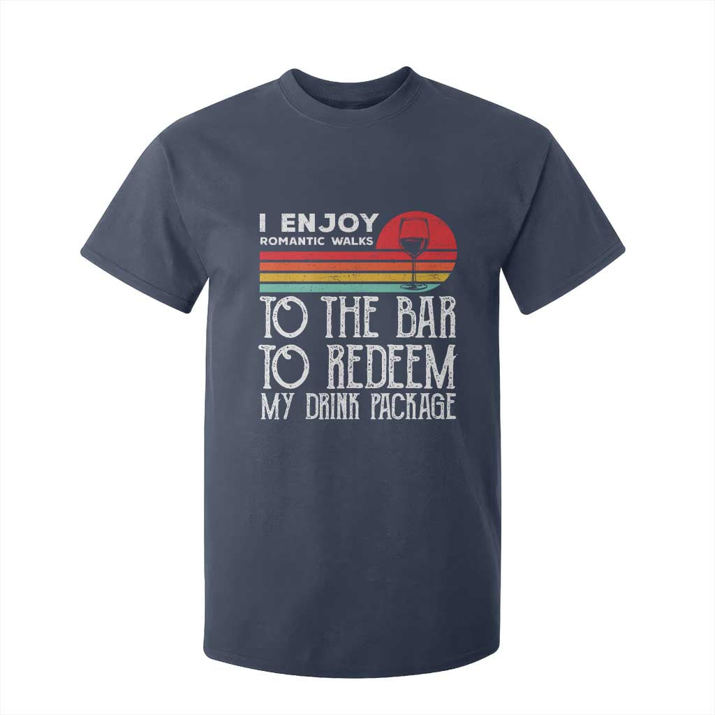 Funny Drinking Cruise T Shirt For Kid Funny Drink Package Summer Gift TS10 Navy Print Your Wear