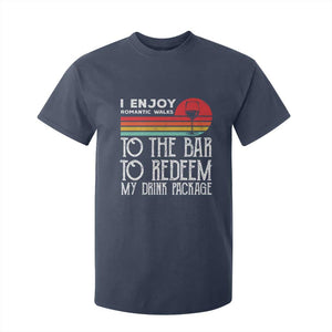 Funny Drinking Cruise T Shirt For Kid Funny Drink Package Summer Gift TS10 Navy Print Your Wear