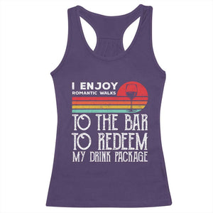 Funny Drinking Cruise Racerback Tank Top Funny Drink Package Summer Gift TS10 Purple Print Your Wear