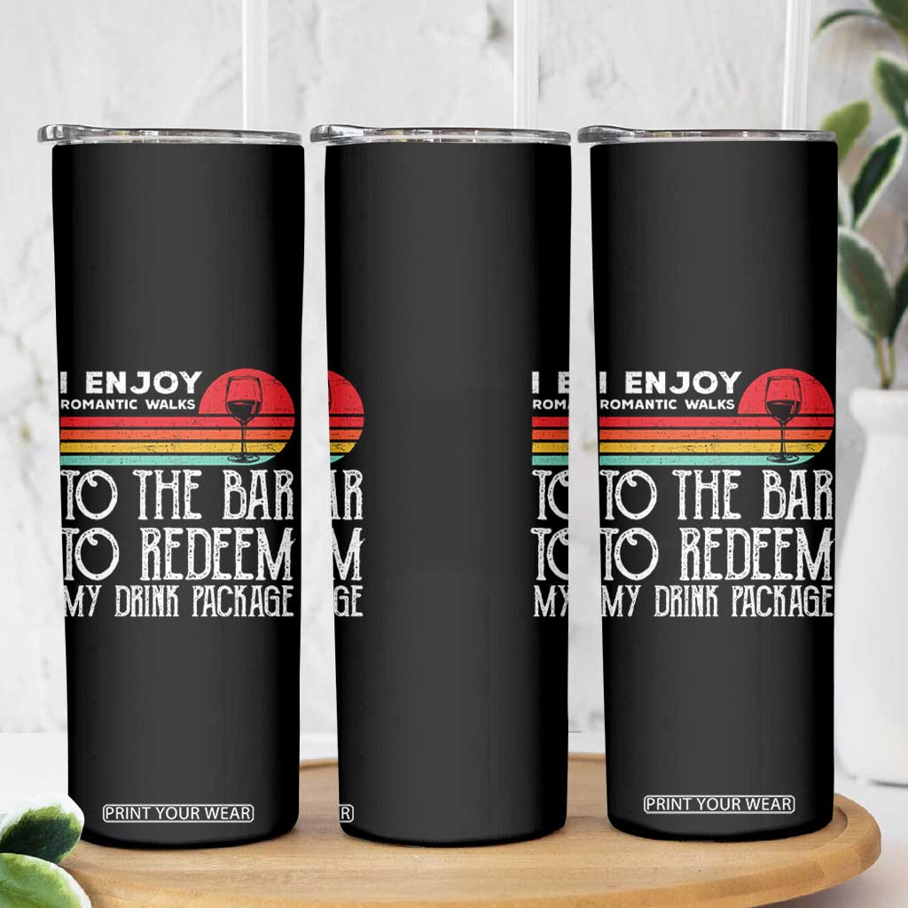 Funny Drinking Cruise Skinny Tumbler Funny Drink Package Summer Gift TS10 Print Your Wear