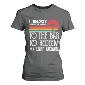Funny Drinking Cruise T Shirt For Women Funny Drink Package Summer Gift TS10 Dark Heather Print Your Wear