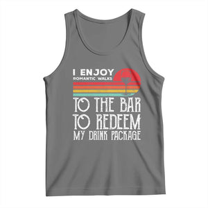 Funny Drinking Cruise Tank Top Funny Drink Package Summer Gift TS10 Black Heather Print Your Wear