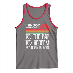 Funny Drinking Cruise Tank Top Funny Drink Package Summer Gift TS10 Deep Heather Red Print Your Wear