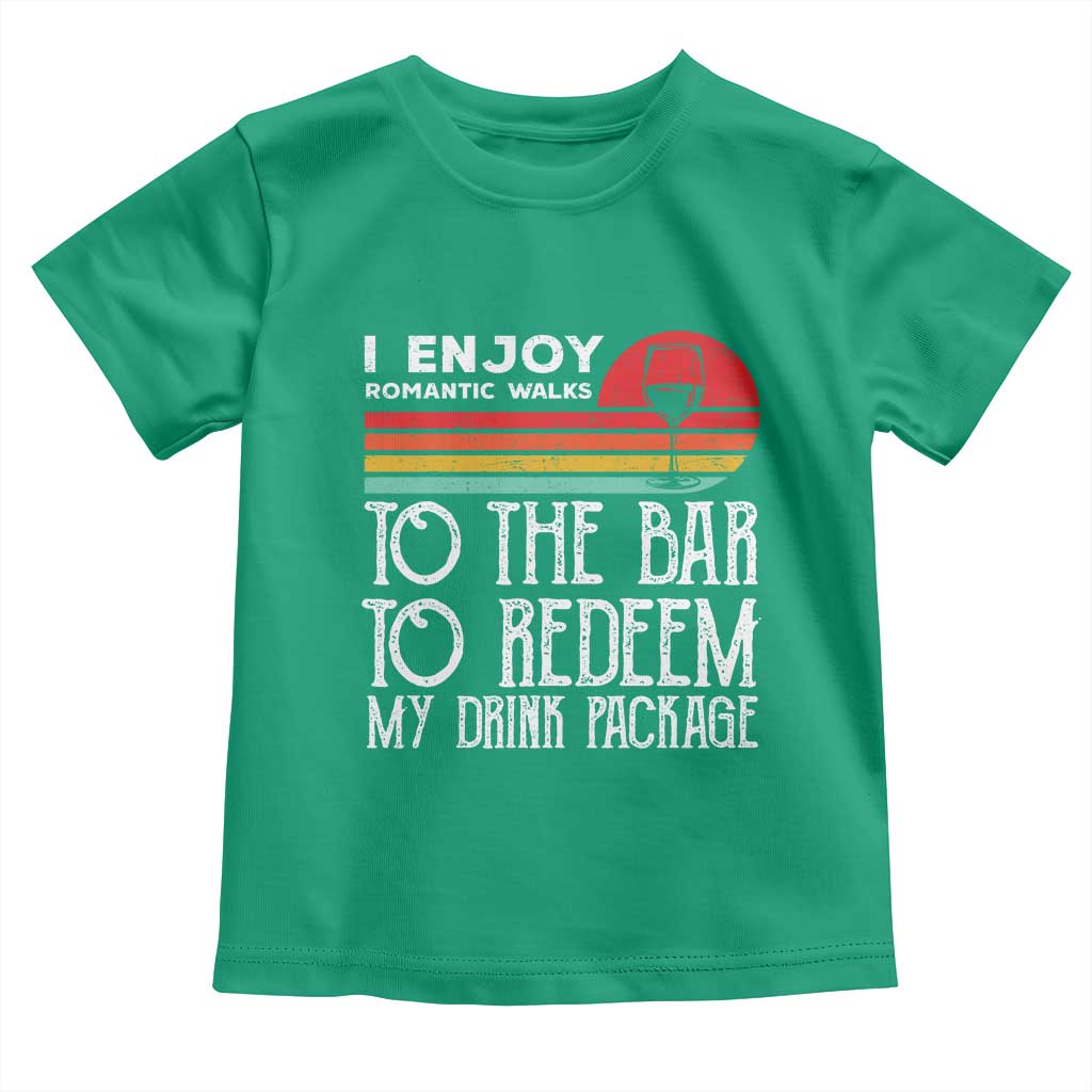 Funny Drinking Cruise Toddler T Shirt Funny Drink Package Summer Gift TS10 Irish Green Print Your Wear