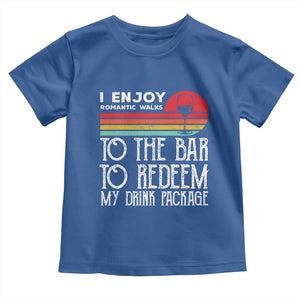 Funny Drinking Cruise Toddler T Shirt Funny Drink Package Summer Gift TS10 Royal Blue Print Your Wear