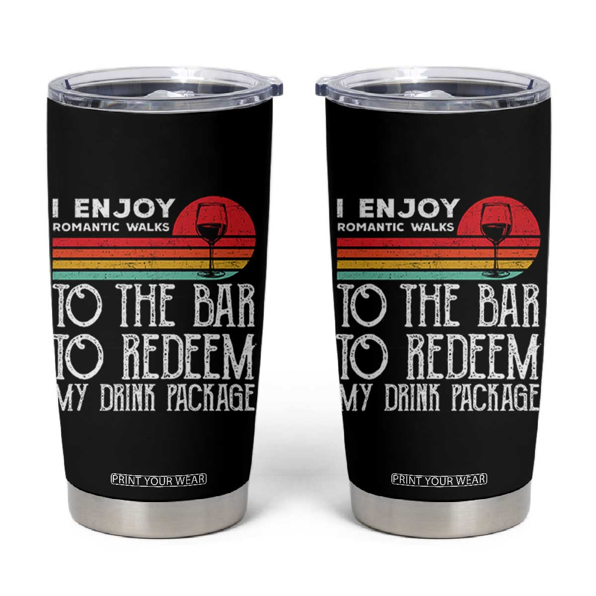 Funny Drinking Cruise Tumbler Cup Funny Drink Package Summer Gift TS10 Black Print Your Wear