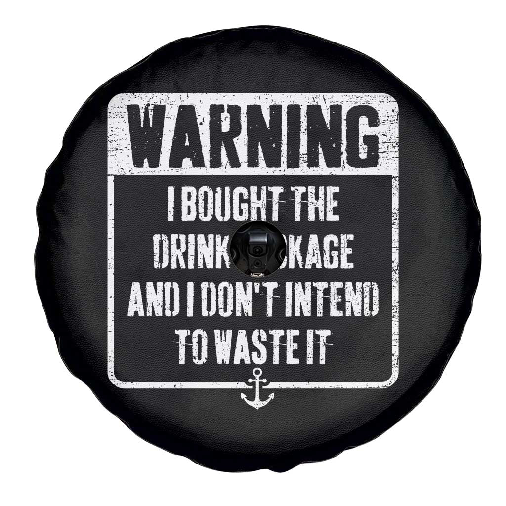 Funny Cruise Spare Tire Cover I Bought The Drink Package TS10 Print Your Wear