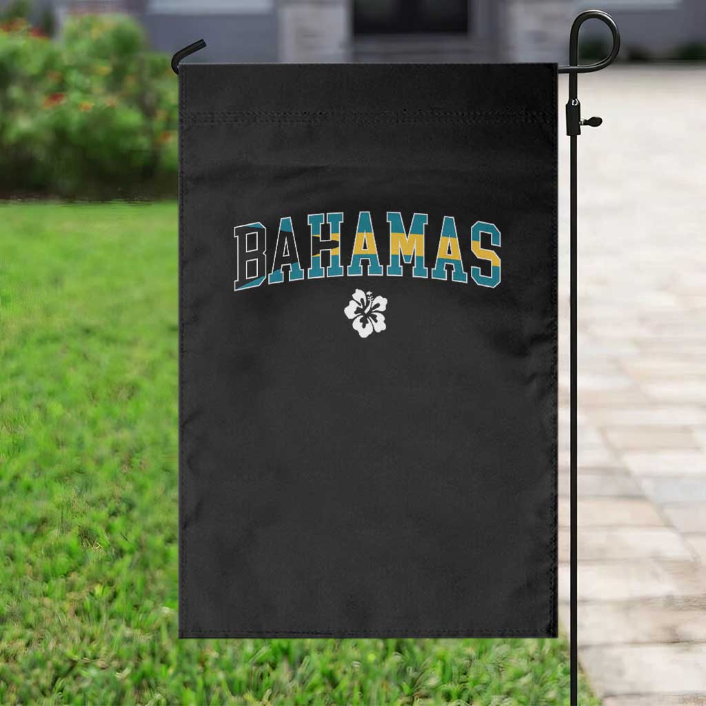 Bahamas Flag Garden Flag Caribbean Hibiscus Flower Beach Summer Vacation TS10 Print Your Wear