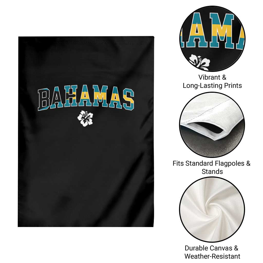 Bahamas Flag Garden Flag Caribbean Hibiscus Flower Beach Summer Vacation TS10 Print Your Wear