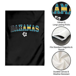 Bahamas Flag Garden Flag Caribbean Hibiscus Flower Beach Summer Vacation TS10 Print Your Wear