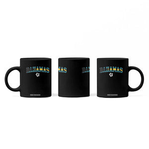 Bahamas Flag Coffee Mug Caribbean Hibiscus Flower Beach Summer Vacation TS10 Print Your Wear