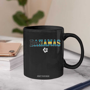 Bahamas Flag Coffee Mug Caribbean Hibiscus Flower Beach Summer Vacation TS10 Print Your Wear