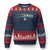 Bahamas Flag Ugly Christmas Sweater Caribbean Hibiscus Flower Beach Summer Vacation TS10 Navy Red Print Your Wear