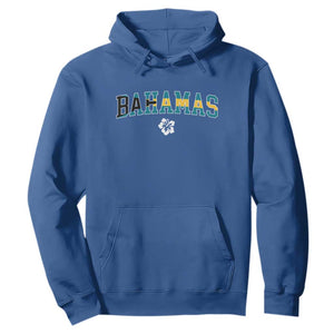 Bahamas Flag Hoodie Caribbean Hibiscus Flower Beach Summer Vacation TS10 Royal Blue Print Your Wear