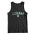 Bahamas Flag Tank Top Caribbean Hibiscus Flower Beach Summer Vacation TS10 Black Print Your Wear