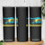 Bahamas Flag Skinny Tumbler Tropical Island Palm Trees Bahamian Gifts TS10 Print Your Wear