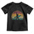 Vintage Bigfoot Surfing Toddler T Shirt Sasquatch Beach Vacation Retro Surf Sun Shaka TS10 Black Print Your Wear