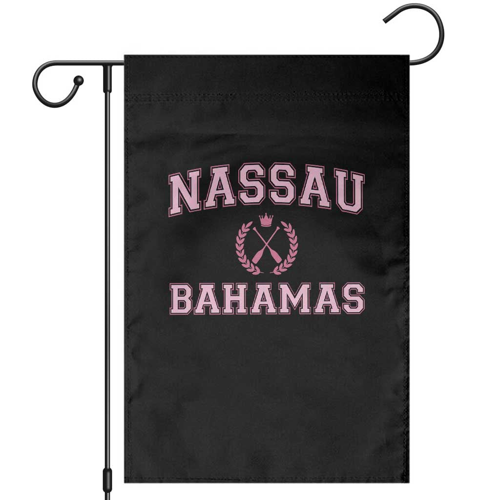 Nassau Souvenir Garden Flag Bahamas Rowing Summer Vacation Girls Trip TS10 Black Print Your Wear
