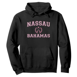 Nassau Souvenir Hoodie Bahamas Rowing Summer Vacation Girls Trip TS10 Black Print Your Wear