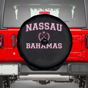 Nassau Souvenir Spare Tire Cover Bahamas Rowing Summer Vacation Girls Trip TS10 Black Print Your Wear
