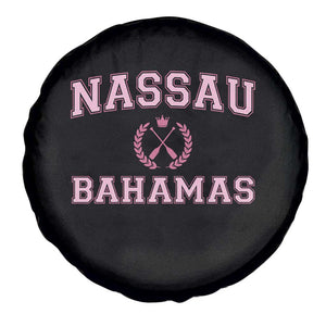 Nassau Souvenir Spare Tire Cover Bahamas Rowing Summer Vacation Girls Trip TS10 Print Your Wear