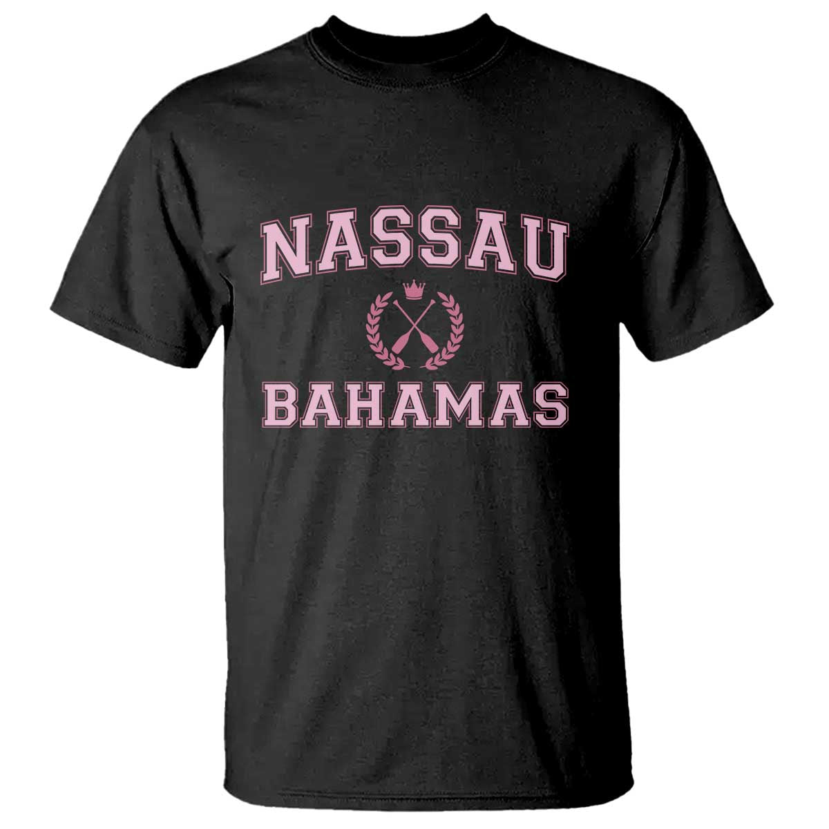Nassau Souvenir T Shirt Bahamas Rowing Summer Vacation Girls Trip TS10 Black Print Your Wear