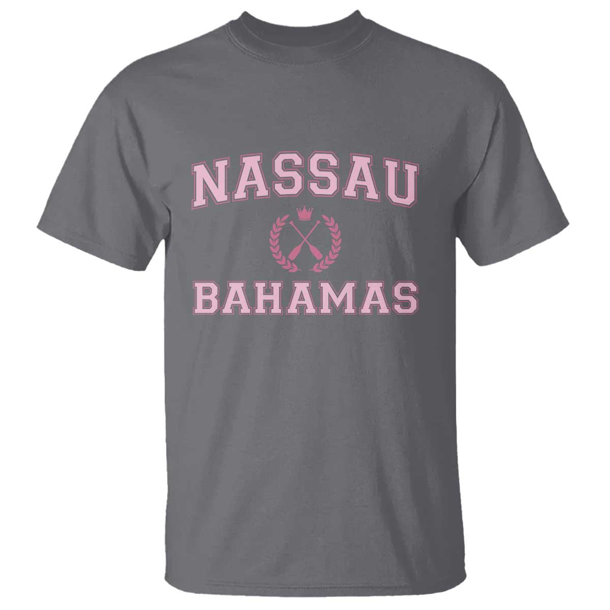 Nassau Souvenir T Shirt Bahamas Rowing Summer Vacation Girls Trip TS10 Charcoal Print Your Wear