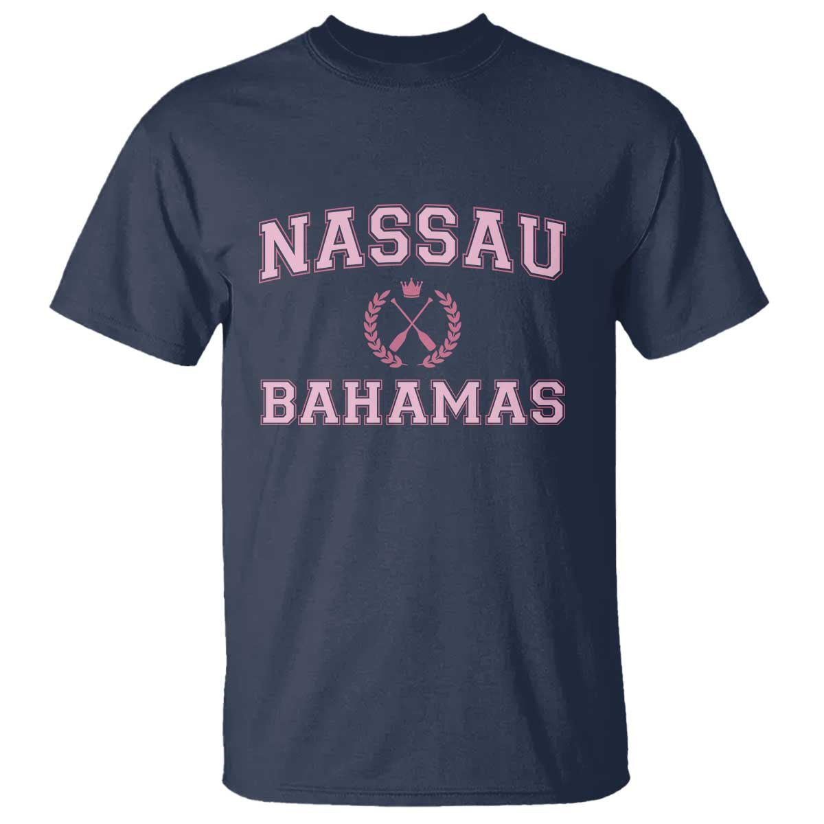 Nassau Souvenir T Shirt Bahamas Rowing Summer Vacation Girls Trip TS10 Navy Print Your Wear