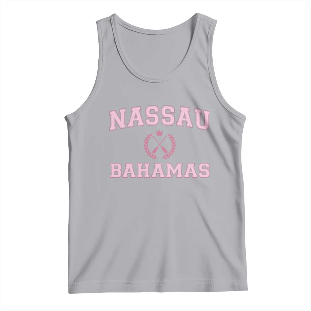 Nassau Souvenir Tank Top Bahamas Rowing Summer Vacation Girls Trip TS10 Athletic Heather Print Your Wear